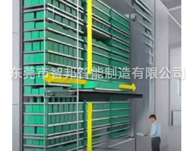 垂直升降货柜工作原理动态演示